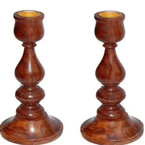 Wooden Candle Holder