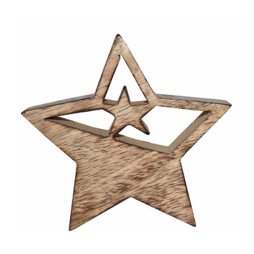 Wooden Christmas Stars